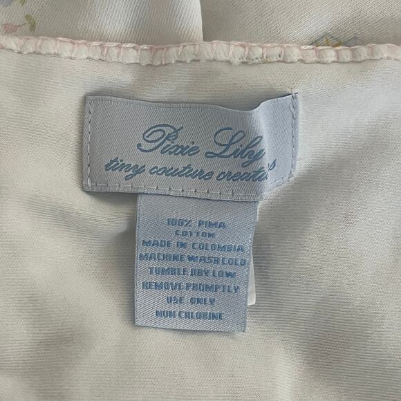 Pixie Lily Tiny Little Bo Peep Pima Cotton Receiving Blanket Lovey - Picture 5 of 6